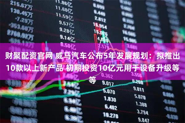 财聚配资官网 威马汽车公布5年发展规划：拟推出10款以上新产品 初期投资10亿元用于设备升级等